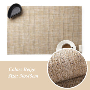 Rectangle Weave Placemats